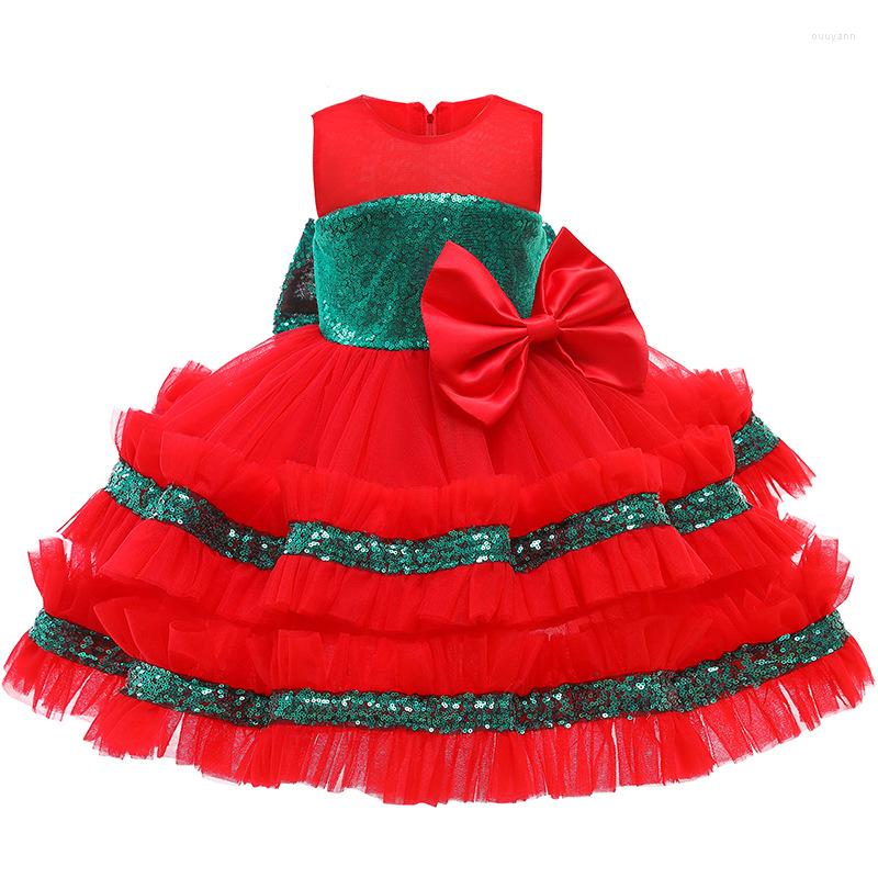 Girl Dresses Born Baby Christmas Cosplay Costume Good Quality Kids Dress Bow Decoration Birthday Present Party Princess, As the picture
Girl Dresses Born Baby Christmas Cosplay Costume Good Quality Kids Dress Bow Decoration Birthday Present Party Princess, As the picture