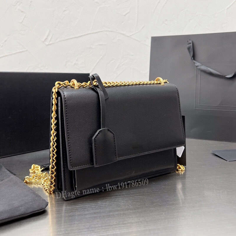 Top quality Luxury Designer zuolan sunset Bag Classic Black Women yslity Gold Silver Chain Envelope shoulder bag Toothpick pattern leather, Black gold chain
Top quality Luxury Designer zuolan sunset Bag Classic Black Women yslity Gold Silver Chain Envelope shoulder bag Toothpick pattern leather, Black gold chain