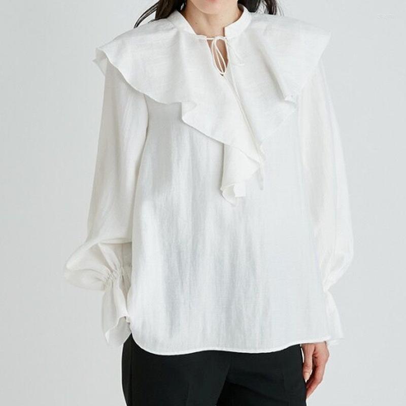 Women's Blouses Women's & Shirts Elegant Designed Sweet Ruffles Fall Feminino Chic Lace Up Autumn Tops Women Flare Sleeve Vintage Solid, Orange
Women's Blouses Women's & Shirts Elegant Designed Sweet Ruffles Fall Feminino Chic Lace Up Autumn Tops Women Flare Sleeve Vintage Solid, Orange