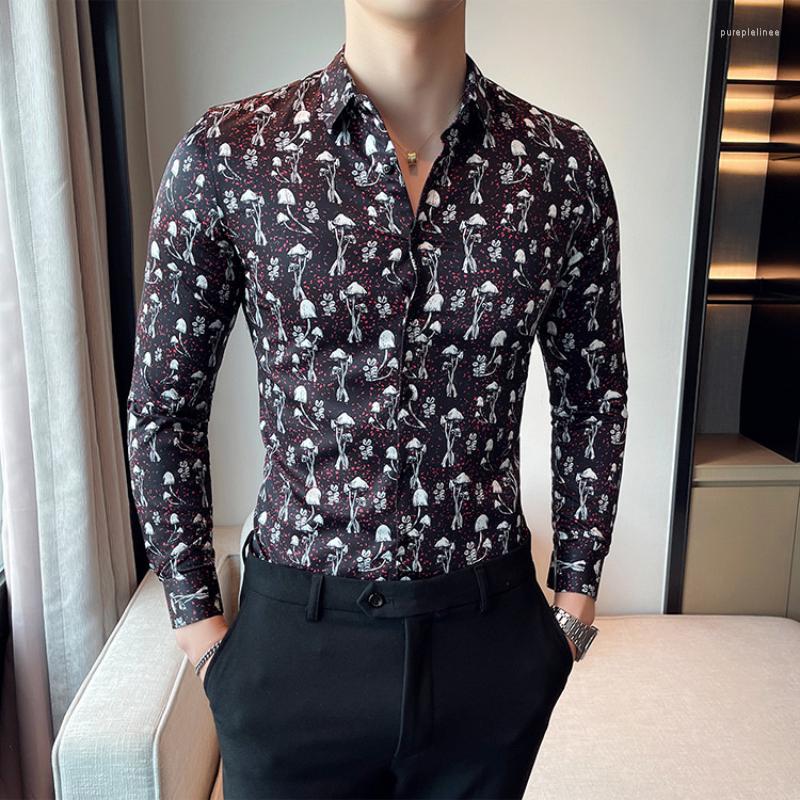 Men's Casual Shirts 2022 Floral For Men Long Sleeve Slim Fit Shirt Business Social Formal Dress Streetwear Party Tuxedo, Black
Men's Casual Shirts 2022 Floral For Men Long Sleeve Slim Fit Shirt Business Social Formal Dress Streetwear Party Tuxedo, Black