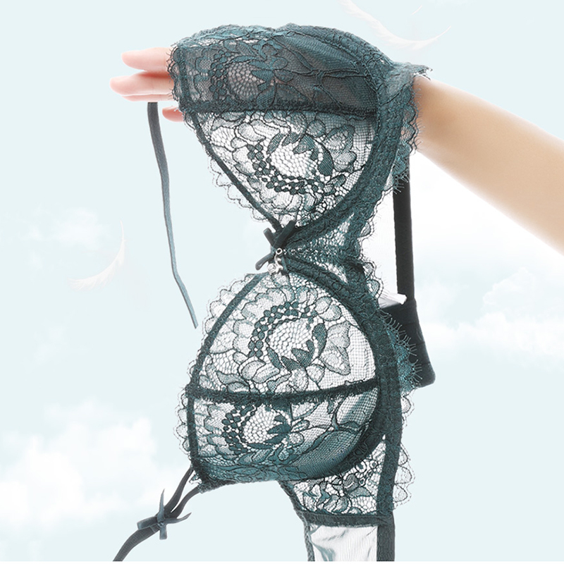 Bras Sets Fashion Brand Lace Sexy Bra And Panty For Women Lingerie C D Transparent Push Up Female Underwear Set Blue Green 221006
Bras Sets Fashion Brand Lace Sexy Bra And Panty For Women Lingerie C D Transparent Push Up Female Underwear Set Blue Green 221006