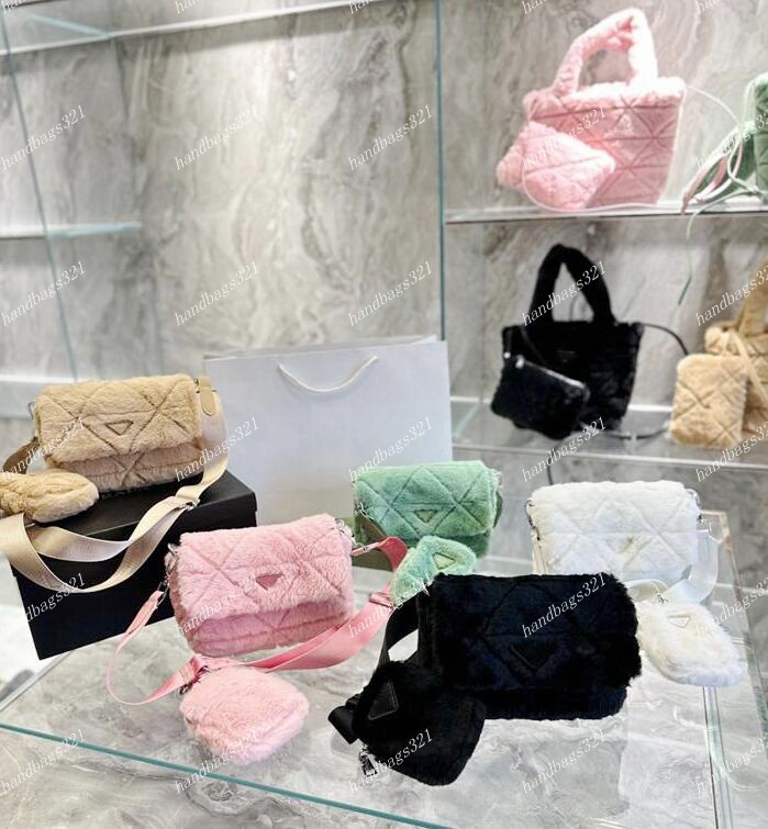 Soft Cashmere Womens Shoulder Bags Lambs Wool Crossbody Handbags Winter Small Totes Wide Strap Wallets Purses tote bags with Box, Customize
Soft Cashmere Womens Shoulder Bags Lambs Wool Crossbody Handbags Winter Small Totes Wide Strap Wallets Purses tote bags with Box, Customize