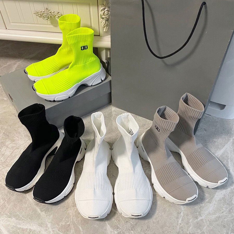 Boots Men's Women's Sneakers Running Casual Shoes New Couple Luxury Designer Paris Fashion Thick Bottom Comfortable Stretch Knit Black White Gray Sock Shoes 35-45, Grey
Boots Men's Women's Sneakers Running Casual Shoes New Couple Luxury Designer Paris Fashion Thick Bottom Comfortable Stretch Knit Black White Gray Sock Shoes 35-45, Grey