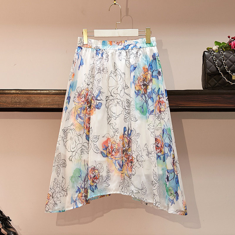 Plus size Dresses 150Kg Plus Size Women's Summer Loose MidLength High Waist Irregular Aline Thin Flower Skirt Hip 170 5XL 6XL 7XL 8XL 9XL 221006, Picture color
Plus size Dresses 150Kg Plus Size Women's Summer Loose MidLength High Waist Irregular Aline Thin Flower Skirt Hip 170 5XL 6XL 7XL 8XL 9XL 221006, Picture color