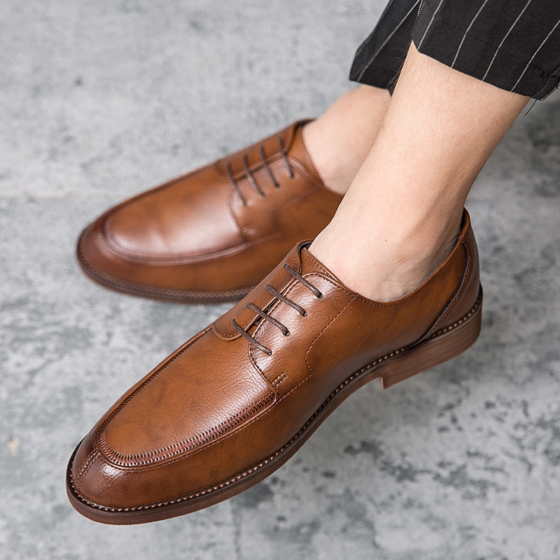 Luxury vegan brogue oxford shoes stitching pointed toe retro men's fashion formal casual shoes business shoes multiple size 38-47, Black
Luxury vegan brogue oxford shoes stitching pointed toe retro men's fashion formal casual shoes business shoes multiple size 38-47, Black