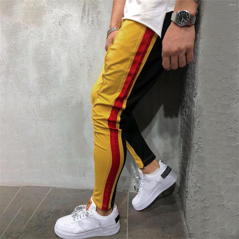 Men's Pants Men's Streetwear Oversize Autumn&Winter Color Matching Stitching Casual Cropped Sweatpants Lace-up Sports Trousers, Blue
Men's Pants Men's Streetwear Oversize Autumn&Winter Color Matching Stitching Casual Cropped Sweatpants Lace-up Sports Trousers, Blue