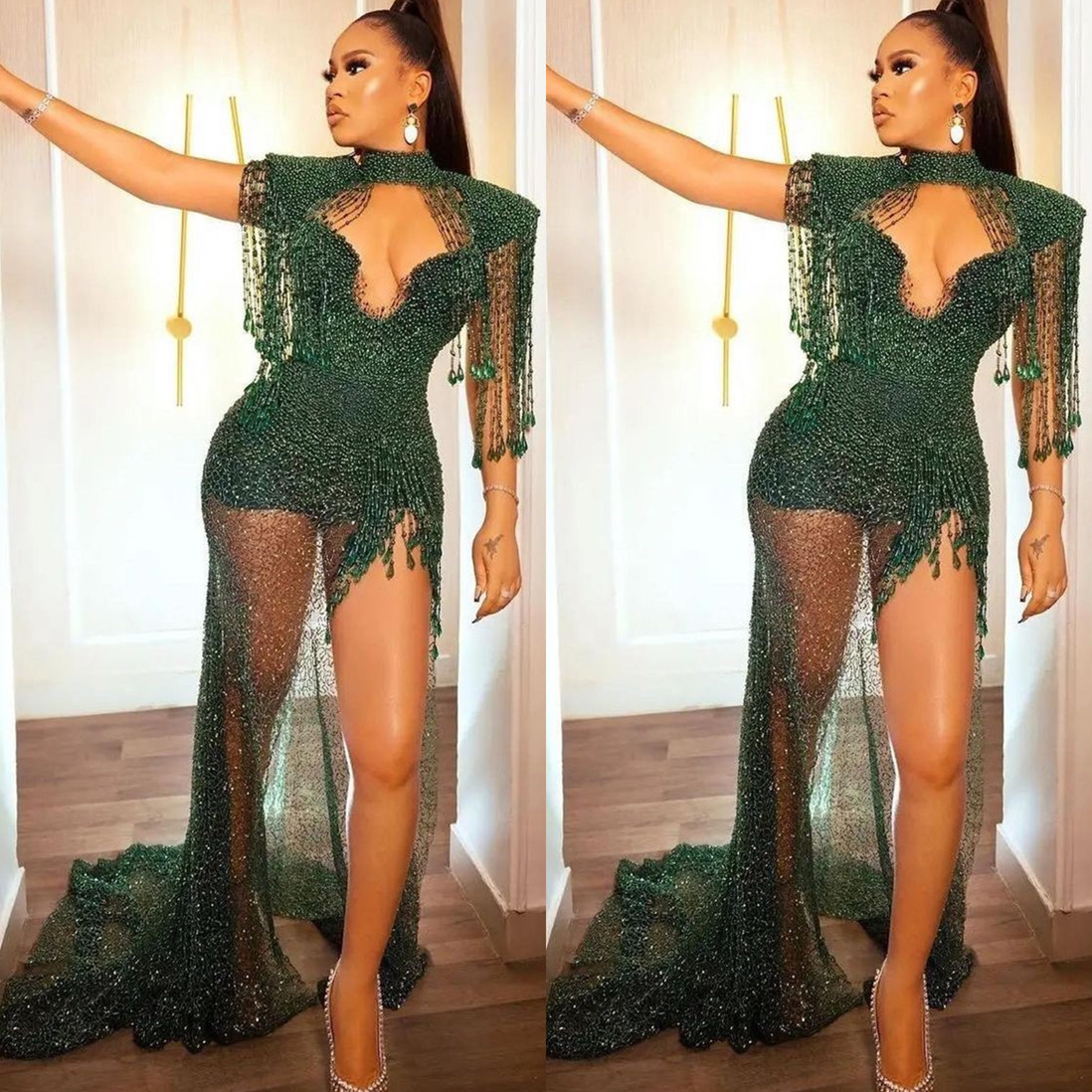 2022 Arabic Aso Ebi Luxurious Mermaid Prom Dresses Beaded Sequined Lace Evening Formal Party Second Reception Birthday Engagement Gowns Dress ZJ788, Water melon
2022 Arabic Aso Ebi Luxurious Mermaid Prom Dresses Beaded Sequined Lace Evening Formal Party Second Reception Birthday Engagement Gowns Dress ZJ788, Water melon
