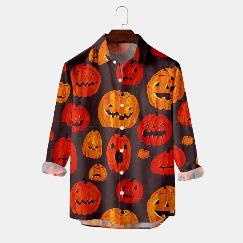 Men's Casual Shirts Male Party Halloween Pumpkin Print Shirt Long Sleeve Tennis Men Compatible With Machine Washable Mens Summer Tops Dry, Black
Men's Casual Shirts Male Party Halloween Pumpkin Print Shirt Long Sleeve Tennis Men Compatible With Machine Washable Mens Summer Tops Dry, Black
