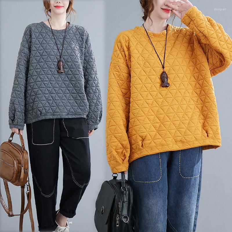 Women's Hoodies Fall Winter Women Sweatshirt Fashion Thicken Warm Cotton Argyle All-Matching Loose Casual O-Neck Pullovers Top Korean Female, Black
Women's Hoodies Fall Winter Women Sweatshirt Fashion Thicken Warm Cotton Argyle All-Matching Loose Casual O-Neck Pullovers Top Korean Female, Black