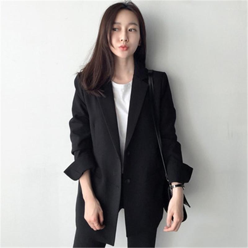 Women' Suits 2022 Spring Autumn Blazer Coat Women Clothing Loose Slim Suit Jacket Casual OL Thin Outerwear X428, Black
Women' Suits 2022 Spring Autumn Blazer Coat Women Clothing Loose Slim Suit Jacket Casual OL Thin Outerwear X428, Black