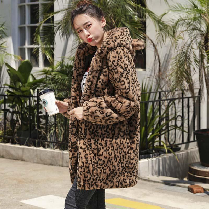 Women' Fur & Faux 2022 Winter Long Plush Jacket Leopard Hooded Thicken Cute Ears Warm Coat NUW601, Dark leopard
Women' Fur & Faux 2022 Winter Long Plush Jacket Leopard Hooded Thicken Cute Ears Warm Coat NUW601, Dark leopard