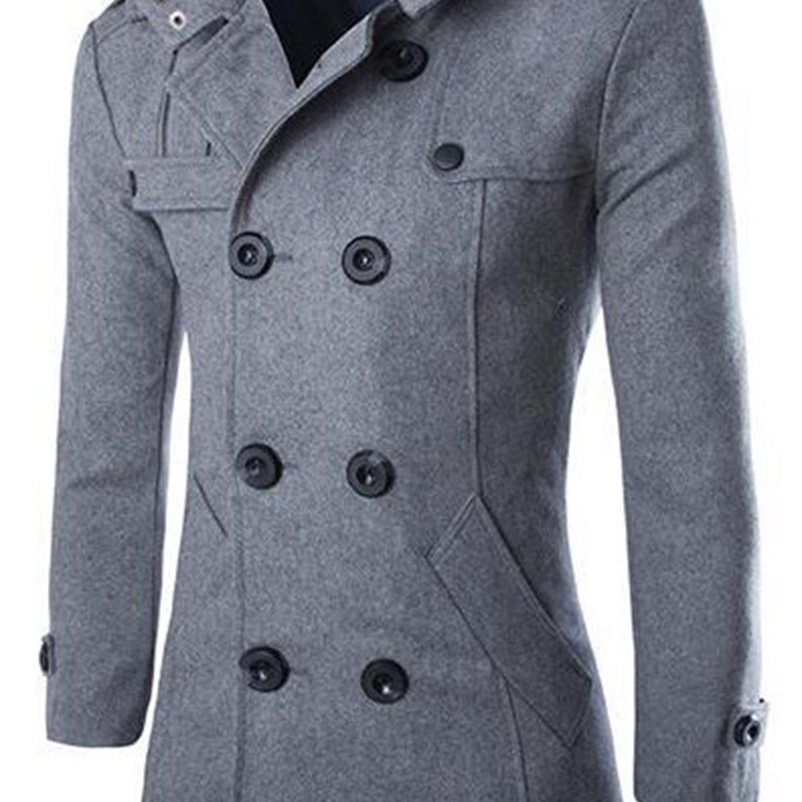 Men's Wool Blends Top quality Woolen Coat Men British Style Double Breasted Long Windbreaker Jacket Autumn Winter Wool Coat Men Grey Black 4XL 220930, Gray
Men's Wool Blends Top quality Woolen Coat Men British Style Double Breasted Long Windbreaker Jacket Autumn Winter Wool Coat Men Grey Black 4XL 220930, Gray