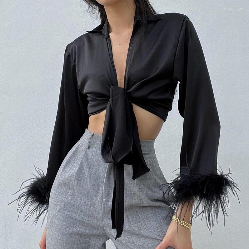 Women' Blouses Women' Pullover Solid Color Lace-up V-neck Crop Top Shirt Streetwear Fashion Elegant Patchwork Contrast Trendyol, Green
Women' Blouses Women' Pullover Solid Color Lace-up V-neck Crop Top Shirt Streetwear Fashion Elegant Patchwork Contrast Trendyol, Green
