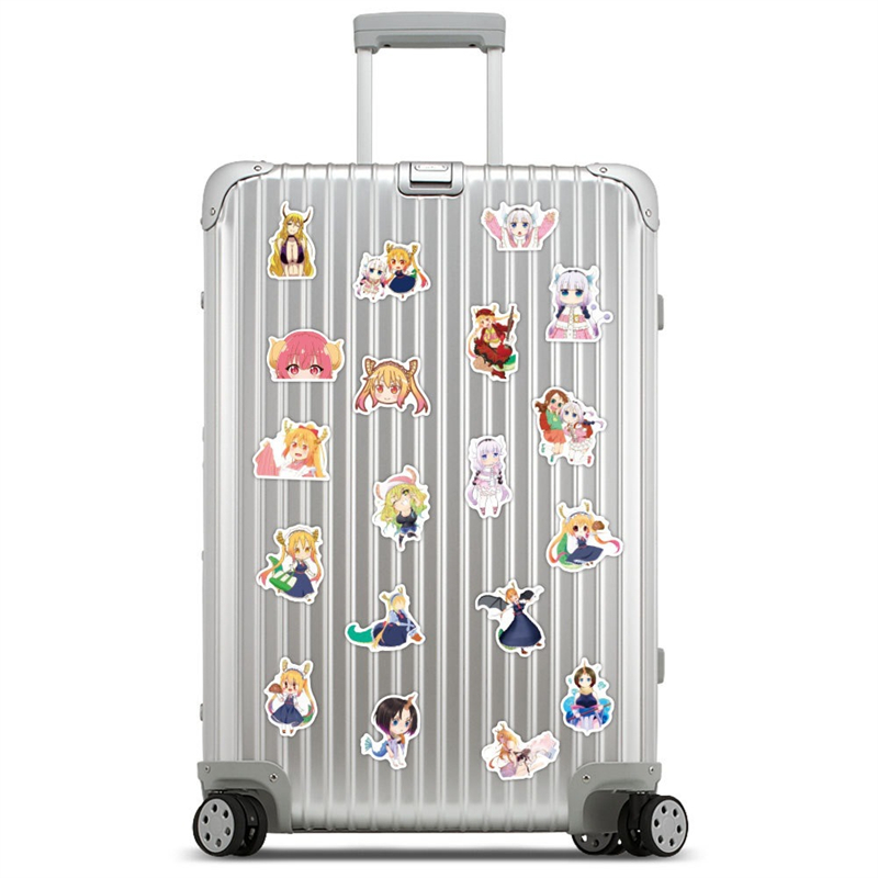 50PCS Anime Miss Kobayashi's Dragon Maid Sticker Graffiti Kids Toy Skateboard car Motorcycle Bicycle Sticker Decals Wholesale