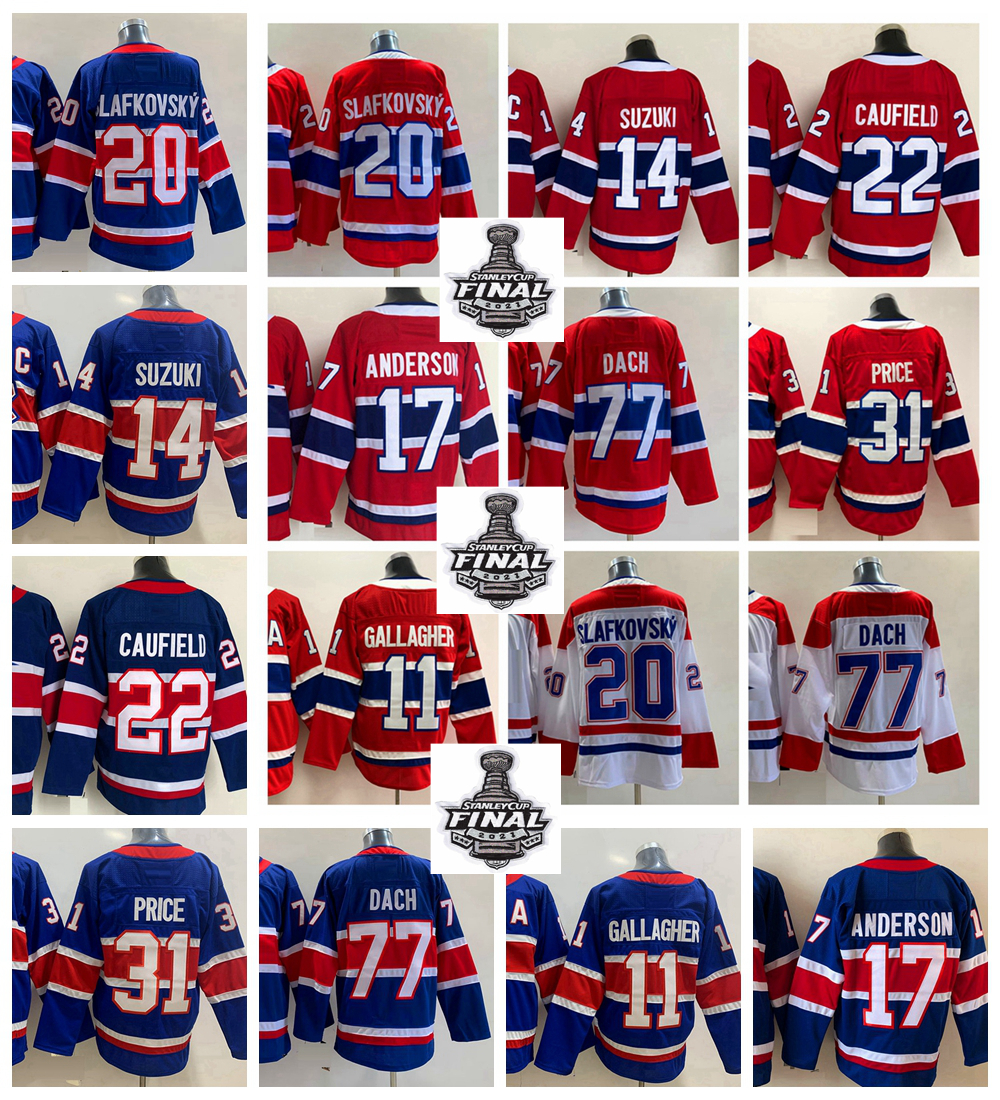 2022 Cole Caufield 20 Juraj Slafkovsky Hockey Jerseys 31 Carey Price 11 Brendan Gallagher 14 Nick Suzuki 17 Josh Anderson 77 Kirby Dach Stanley Cup Final Reverse Retro, Red11
2022 Cole Caufield 20 Juraj Slafkovsky Hockey Jerseys 31 Carey Price 11 Brendan Gallagher 14 Nick Suzuki 17 Josh Anderson 77 Kirby Dach Stanley Cup Final Reverse Retro, Red11