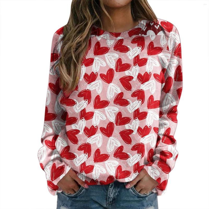 Women' Hoodies Valentine' Day Print Top Shirt Crewneck Long-Sleeved Sweatshirt Blouses Casual Pullover Love Printed Blouse, Black
Women' Hoodies Valentine' Day Print Top Shirt Crewneck Long-Sleeved Sweatshirt Blouses Casual Pullover Love Printed Blouse, Black