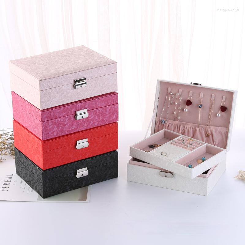 Jewelry Pouches 2022 Box Multi Layer Portable Storage PU Creative Necklace Earing Organizer
Jewelry Pouches 2022 Box Multi Layer Portable Storage PU Creative Necklace Earing Organizer