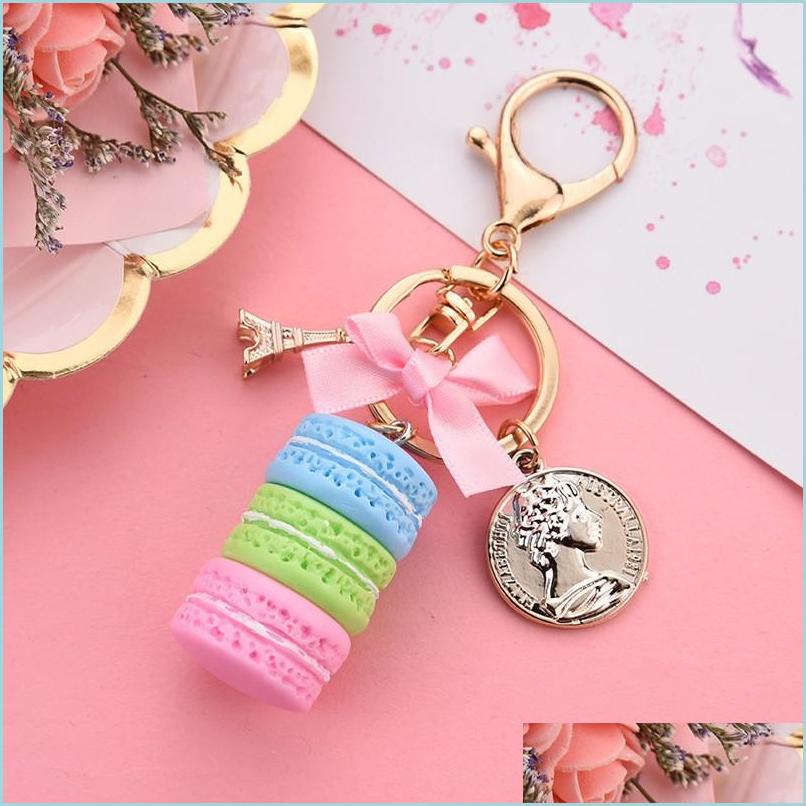 Key Rings Creative Aron Cake Keychain For Women Bow Paris Tower Key Ring Charm Car Bag Sweet Party Gift Jewelry Drop Deliver Mjfashion Dh1Lz
Key Rings Creative Aron Cake Keychain For Women Bow Paris Tower Key Ring Charm Car Bag Sweet Party Gift Jewelry Drop Deliver Mjfashion Dh1Lz