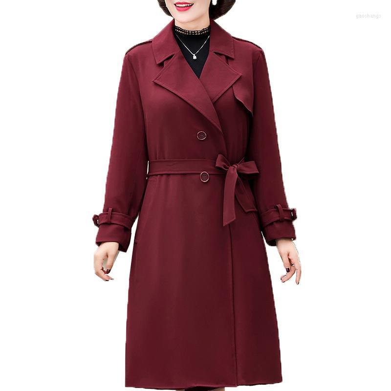Women's Trench Coats Women Coat 2022 Spring Autumn Fashion Plus Size 4XL Double-Breasted Female Casual Windbreaker Outwear With Belt, Red
Women's Trench Coats Women Coat 2022 Spring Autumn Fashion Plus Size 4XL Double-Breasted Female Casual Windbreaker Outwear With Belt, Red