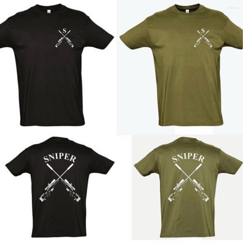 Men' T Shirts Military Sniper Badge Shirt Men Sprcial Forces Army Short Sleeve Two Sides Tee US Size, Black
Men' T Shirts Military Sniper Badge Shirt Men Sprcial Forces Army Short Sleeve Two Sides Tee US Size, Black