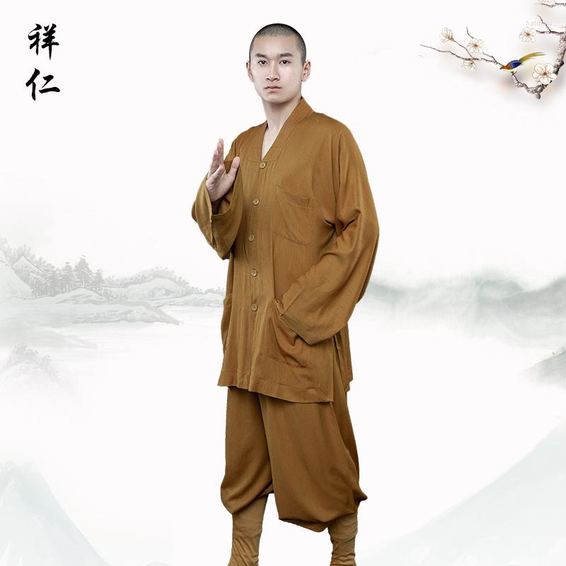 Ethnic Clothing Xiangren Four Seasons Nepal Polyester Cotton Short Coat Monk's Suit Single Robe Luohan
Ethnic Clothing Xiangren Four Seasons Nepal Polyester Cotton Short Coat Monk's Suit Single Robe Luohan