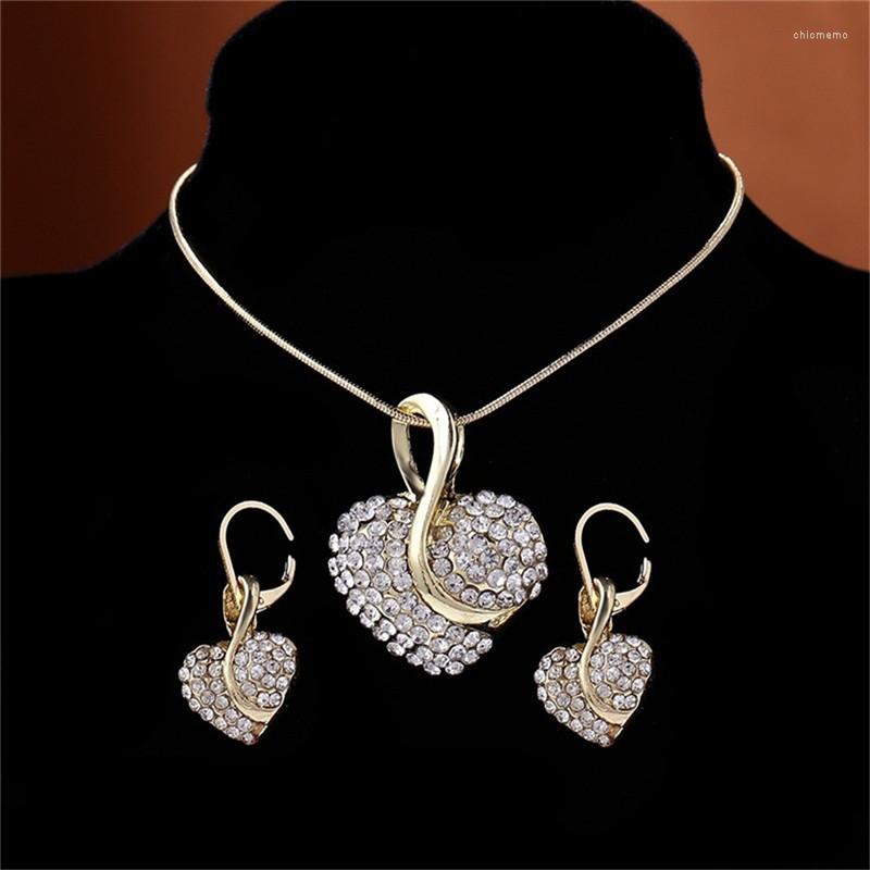Necklace Earrings Set 2022 For Women Wedding Party Romantic Love Heart Earring Fashion Crystal Bijoux Trendy, Picture shown
Necklace Earrings Set 2022 For Women Wedding Party Romantic Love Heart Earring Fashion Crystal Bijoux Trendy, Picture shown