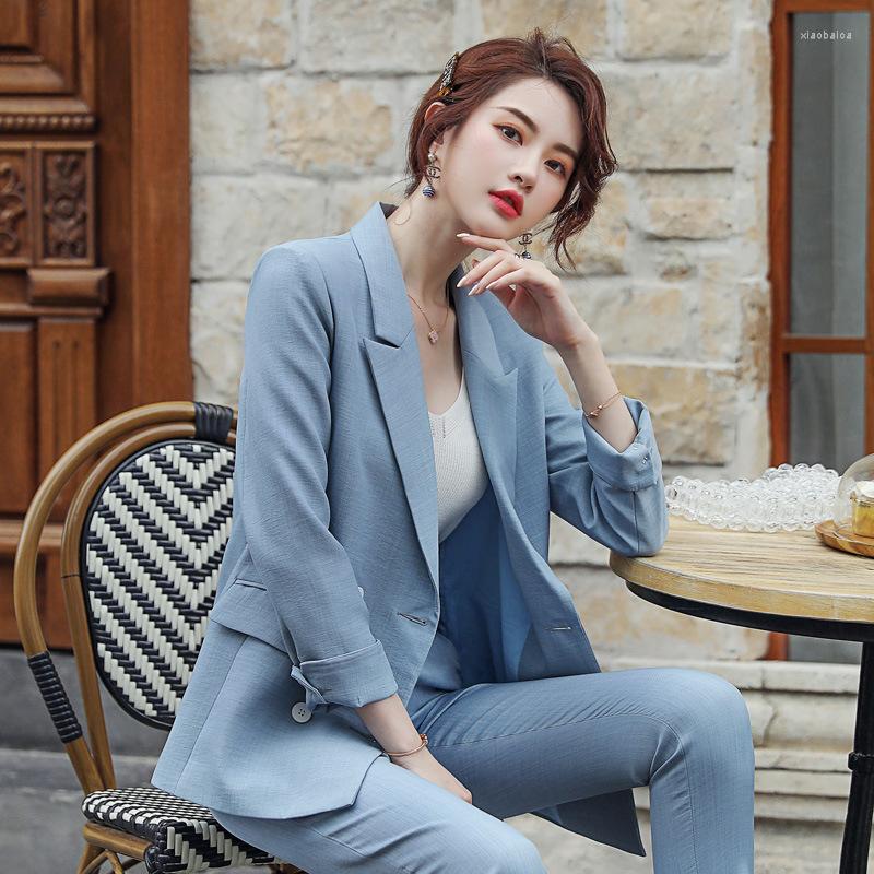 Women' Two Piece Pants Suits Elegant Woman Suit Fashion Temperament Loose OL Professional Overalls Two-piece Double-breasted, Coat
Women' Two Piece Pants Suits Elegant Woman Suit Fashion Temperament Loose OL Professional Overalls Two-piece Double-breasted, Coat