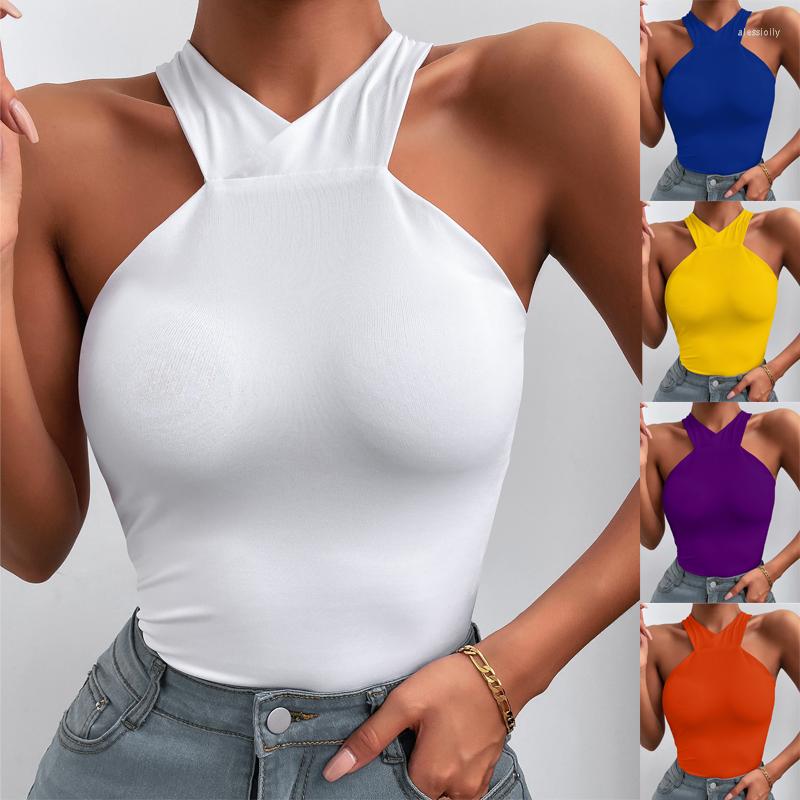 Women' Tanks Tank Top Women Halter Sleeveless Shirts Summer Streetwear Ladies Casual Solid Color Shirt Sexy Backless Slim Fit Y2k Tops 2022, Black
Women' Tanks Tank Top Women Halter Sleeveless Shirts Summer Streetwear Ladies Casual Solid Color Shirt Sexy Backless Slim Fit Y2k Tops 2022, Black