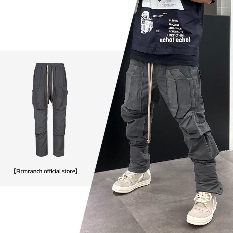 Men's Pants Firmranch Korean Style Archive Fashion Pocket Flip Functional Cargo Baggy Black Casual Trousers Streetwear Men Free Ship
Men's Pants Firmranch Korean Style Archive Fashion Pocket Flip Functional Cargo Baggy Black Casual Trousers Streetwear Men Free Ship