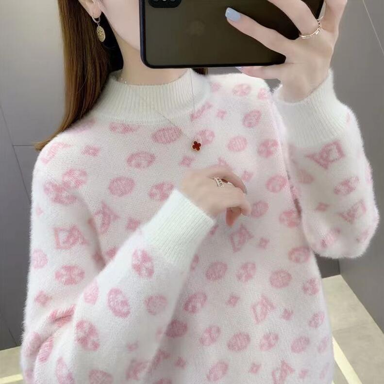 Women's Sweaters O-Neck Knit Thick Pullover Long Sleeve Loose Mid-length Jumpers Dress top, 08
Women's Sweaters O-Neck Knit Thick Pullover Long Sleeve Loose Mid-length Jumpers Dress top, 08