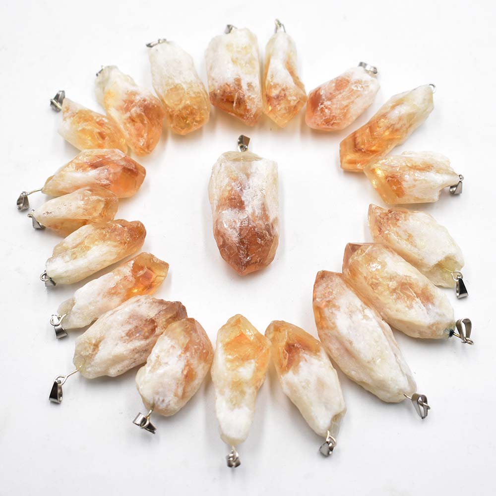Natural Stone Irregular Pendants Yellow Crystal Charms For DIY Jewelry Making Necklace Women Jewelry Wholesale
Natural Stone Irregular Pendants Yellow Crystal Charms For DIY Jewelry Making Necklace Women Jewelry Wholesale