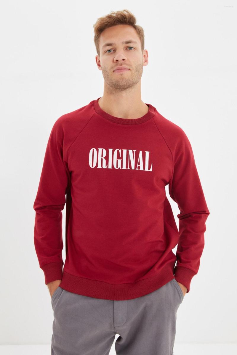 Men' Hoodies Trendyol Men ' Regular Fit Long Sleeve Cycling Neck Printed Sweatshirts TMNAW22SW1047, Anthracite
Men' Hoodies Trendyol Men ' Regular Fit Long Sleeve Cycling Neck Printed Sweatshirts TMNAW22SW1047, Anthracite