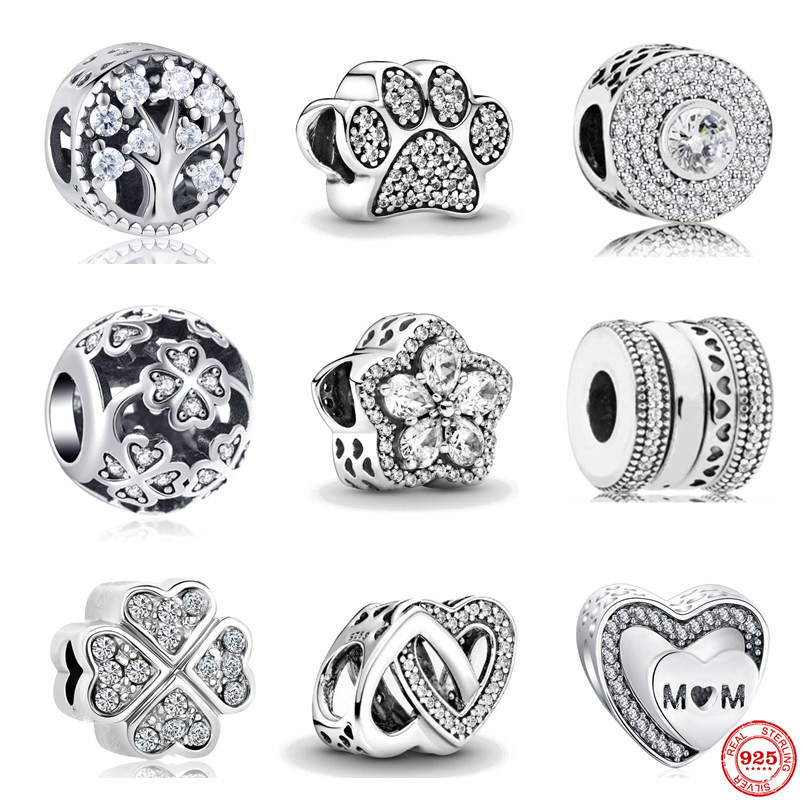 925 Sterling Silver Dangle Charm Women Beads High Quality Jewelry Gift Wholesale Shiny Four Leaf Clover Bead Love Bead Fit Pandora Charms Bracelet DIY
925 Sterling Silver Dangle Charm Women Beads High Quality Jewelry Gift Wholesale Shiny Four Leaf Clover Bead Love Bead Fit Pandora Charms Bracelet DIY