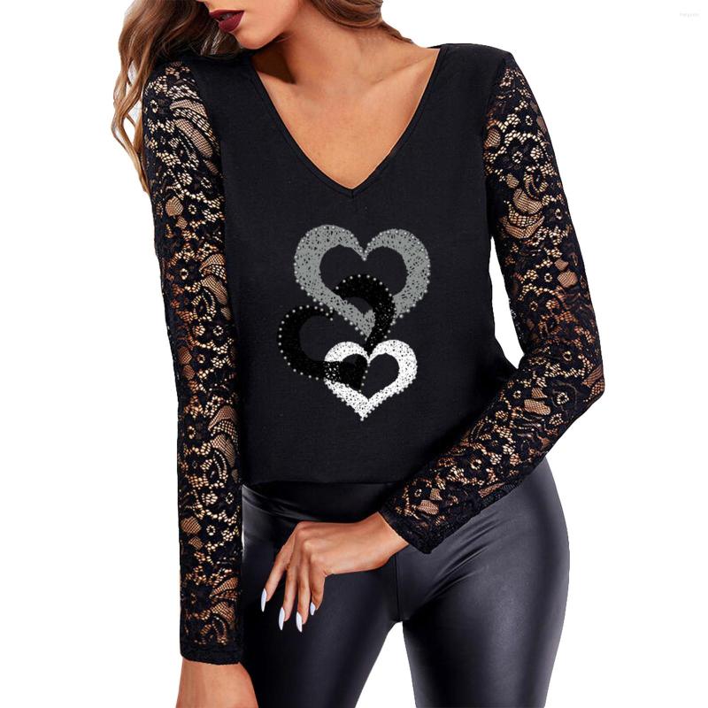 Women' T Shirts Elegant Lace Blouse Women Lightweight Pullover Sexy Long Sleeve Top Solid Color Fall Winter Casual Wear Strap Shirt, Black
Women' T Shirts Elegant Lace Blouse Women Lightweight Pullover Sexy Long Sleeve Top Solid Color Fall Winter Casual Wear Strap Shirt, Black