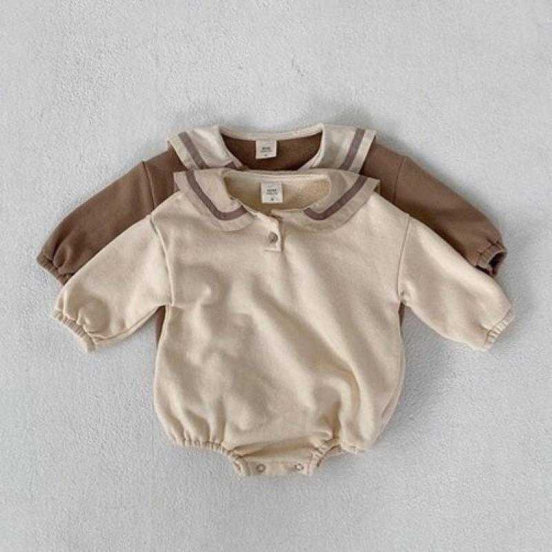 Rompers 024M Autumn Baby Clothes Sailor Collar Baby Girl Bodysuits Cotton Long Sleeve Baby Toddler Boys Jumpsuits J220922, Apricot.
Rompers 024M Autumn Baby Clothes Sailor Collar Baby Girl Bodysuits Cotton Long Sleeve Baby Toddler Boys Jumpsuits J220922, Apricot.