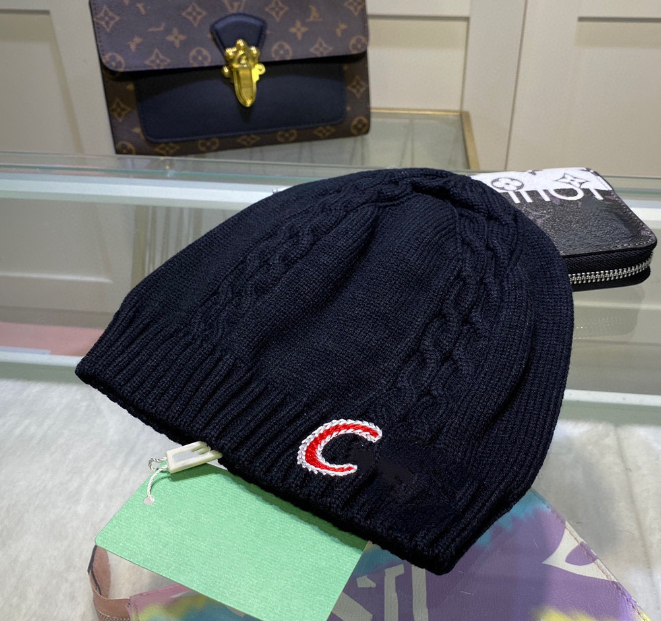 All-Match Top Embroidery Knitted Hat Thicken Curling Beanie Hat Thermal and Windproof Headgear All-Matching Woolen Hat, As pic
All-Match Top Embroidery Knitted Hat Thicken Curling Beanie Hat Thermal and Windproof Headgear All-Matching Woolen Hat, As pic