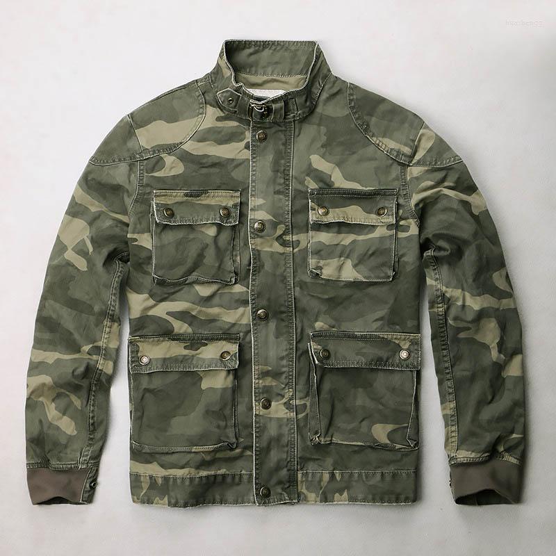 Men' Jackets Men' Mcikkny Men Cargo Camouflage Casual Vintage Multi Pockets Cotton Outwear Coats For Male WindbreakMen, Black
Men' Jackets Men' Mcikkny Men Cargo Camouflage Casual Vintage Multi Pockets Cotton Outwear Coats For Male WindbreakMen, Black