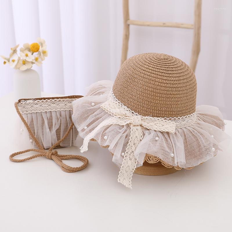 Hats Summer Girl Children Straw Hat Handbag 2 Pieces Set 2022 Sweet Pearl Mesh Bow Sun Panama Gorros Kid Baby Beach, Milk white hat
Hats Summer Girl Children Straw Hat Handbag 2 Pieces Set 2022 Sweet Pearl Mesh Bow Sun Panama Gorros Kid Baby Beach, Milk white hat