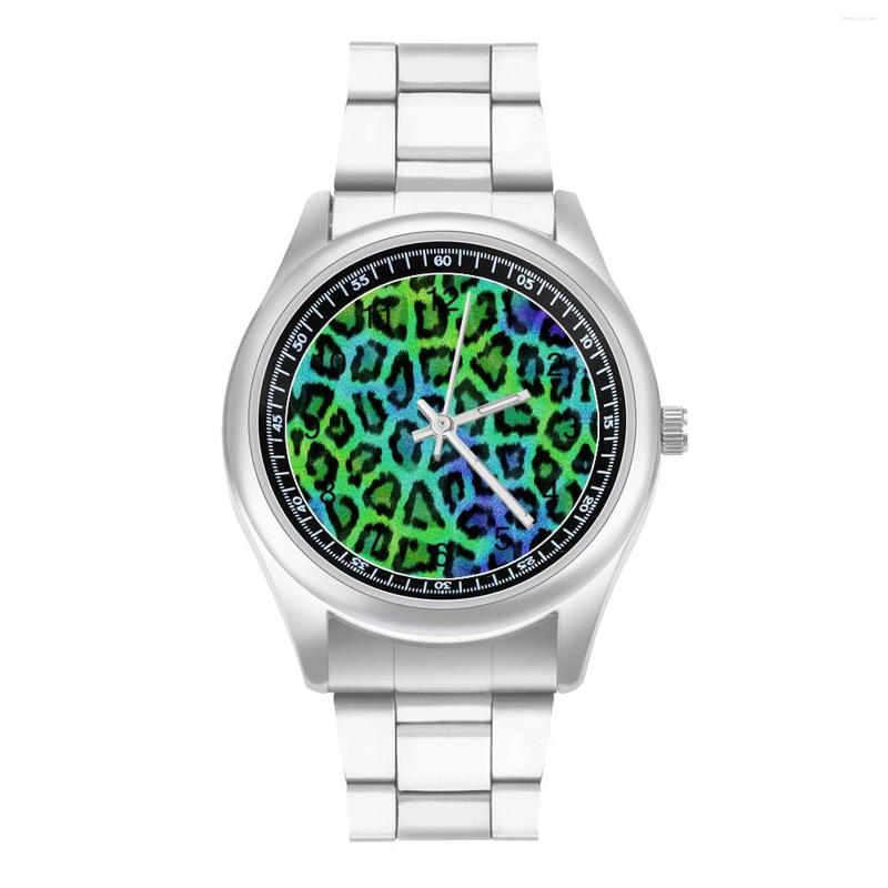 Wristwatches Blue Green Leopard Animal Quartz Watch Print Fitness Exclusive Wrist Steel Po High Quality Boy Wristwatch, Style
Wristwatches Blue Green Leopard Animal Quartz Watch Print Fitness Exclusive Wrist Steel Po High Quality Boy Wristwatch, Style