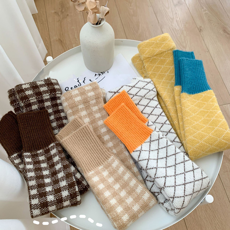 Leggings Tights Winter Baby Girls Knitted Korean Style Patchwork Plaid Toddlers Kids Warm Skinny Pants 221006, Coffee
Leggings Tights Winter Baby Girls Knitted Korean Style Patchwork Plaid Toddlers Kids Warm Skinny Pants 221006, Coffee