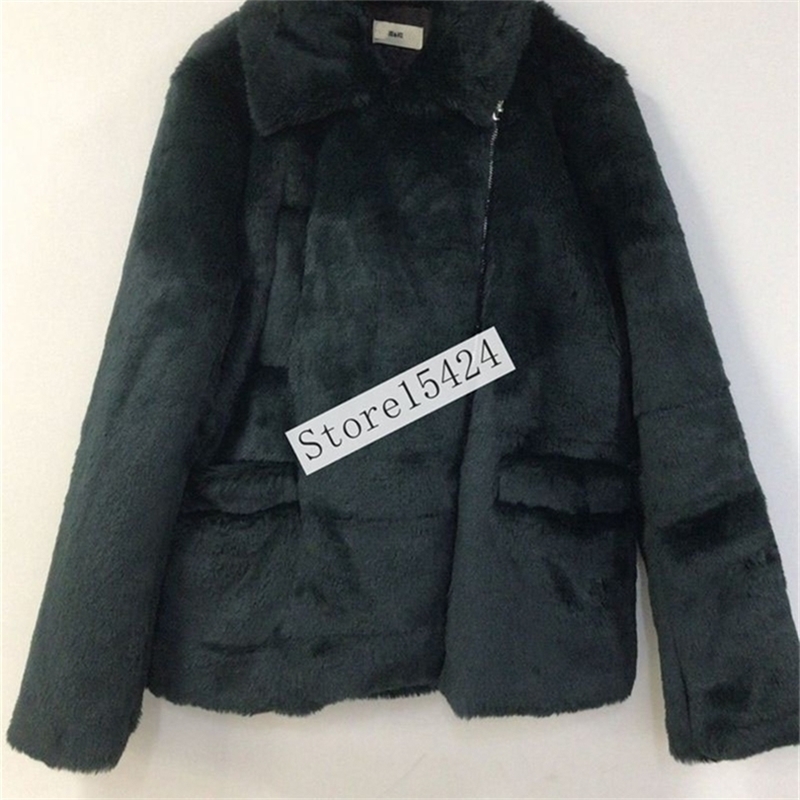 Womens Jackets coat autumn and winter street trend green casual fur short jacket warm top clothes 220930
Womens Jackets coat autumn and winter street trend green casual fur short jacket warm top clothes 220930