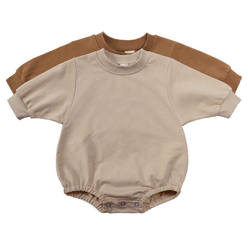 Rompers Boy Simple Solid Long Sleeves Bodysuit Toddler Girl Autumn New Comfortable Cotton Sweatshirts Jumpsuit One Piece Girls Outfits J220922, Apricot.
Rompers Boy Simple Solid Long Sleeves Bodysuit Toddler Girl Autumn New Comfortable Cotton Sweatshirts Jumpsuit One Piece Girls Outfits J220922, Apricot.