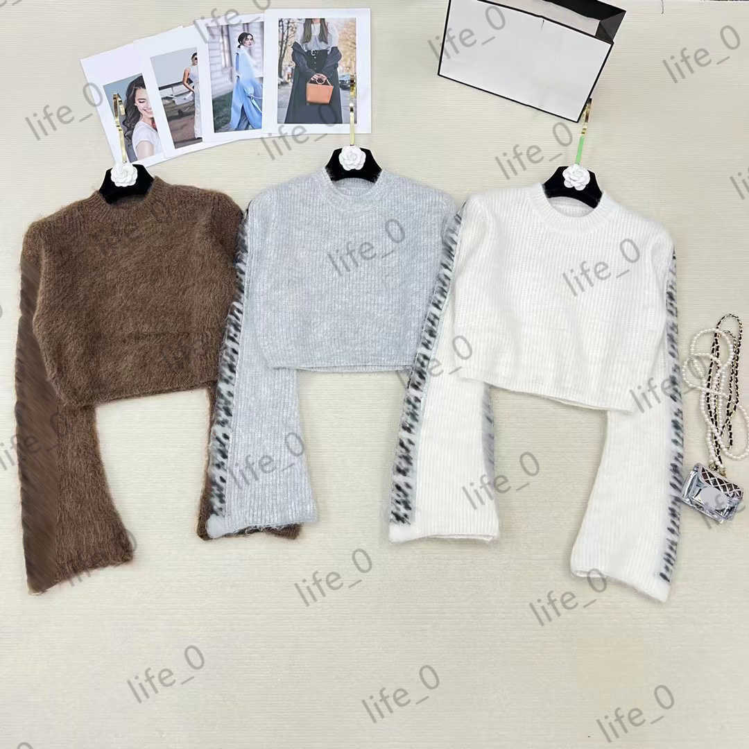 Brand Womens Sweaters Designer Flare Sleeve Letter Logo Printed Cardigans Round Neck Pull-over Tops Casual Knitwears Fashion Warm Cardigan 3 Colors
Brand Womens Sweaters Designer Flare Sleeve Letter Logo Printed Cardigans Round Neck Pull-over Tops Casual Knitwears Fashion Warm Cardigan 3 Colors