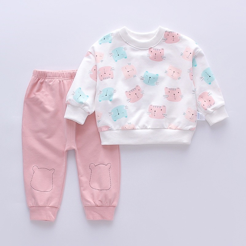 Clothing Sets 2Pcs Baby Girls Clothing Sets Autumn Winter Toddler Girls Clothes Kids Tracksuit For Girl Suit Children Clothing 1 to 6 Year 221007