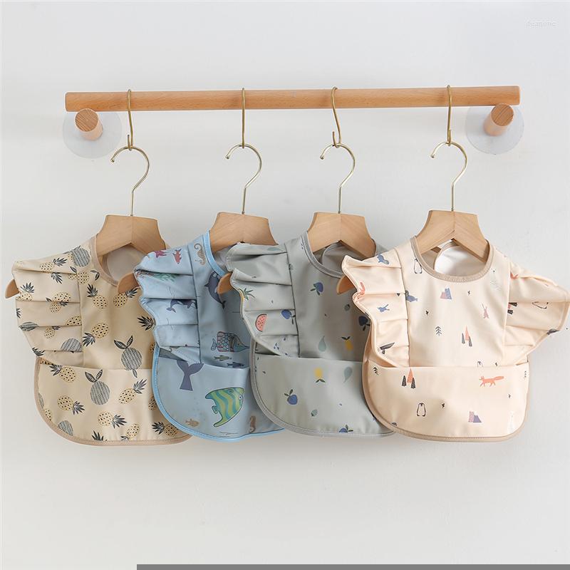 Hair Accessories Nordic Style Baby Feeding Bib Waterproof Soft PU Apron Smock Infant Boy Girl Burp Cloth Pocket Drooling, Dot 3
Hair Accessories Nordic Style Baby Feeding Bib Waterproof Soft PU Apron Smock Infant Boy Girl Burp Cloth Pocket Drooling, Dot 3
