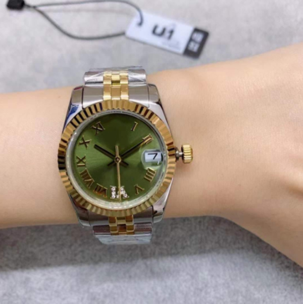 2022 ST9 Automatic Mechanical Women's Watch Steel Two-Tone Green Diamond Dial 31mm 116231 278273 Jubilee Strap Sapphire Datejust Christmas Gift Montres de luxe
2022 ST9 Automatic Mechanical Women's Watch Steel Two-Tone Green Diamond Dial 31mm 116231 278273 Jubilee Strap Sapphire Datejust Christmas Gift Montres de luxe