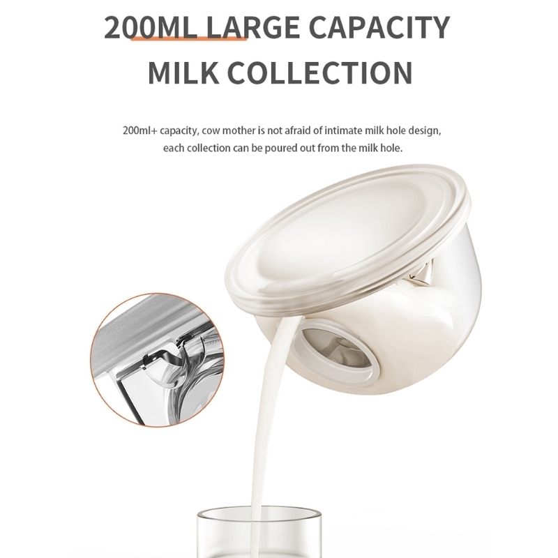 Breastpumps Electric Pump Wearable Hand Free Cup BPA-free Feeding Milk Collector USB Rechargeable 221007