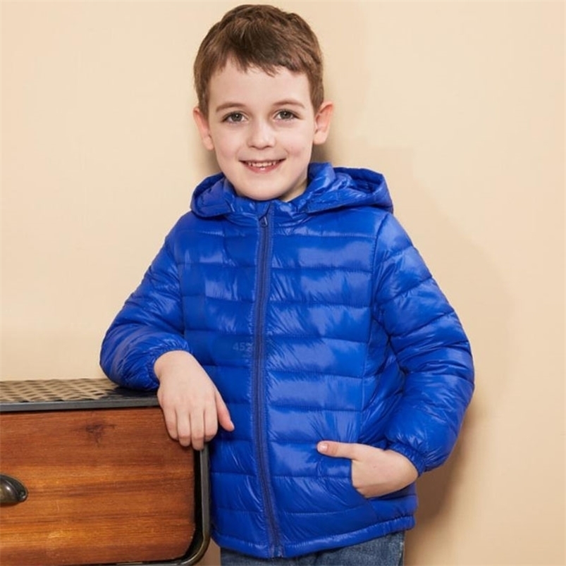 Down Coat Autumn Winter Kids Down Jackets For Girls Children Warm Down Coats For Boys 2-16 Years Toddler Girls Parkas Outerwear Clothes 221007
