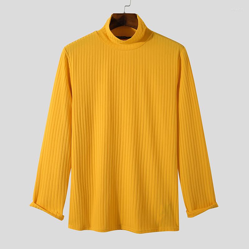 Men' T Shirts Men Casual Shirt Turtleneck Long Sleeve 2022 Autumn Fitness Cozy Tee Tops Underwear Solid Color Leisure Camisetas INCERUN, Black
Men' T Shirts Men Casual Shirt Turtleneck Long Sleeve 2022 Autumn Fitness Cozy Tee Tops Underwear Solid Color Leisure Camisetas INCERUN, Black