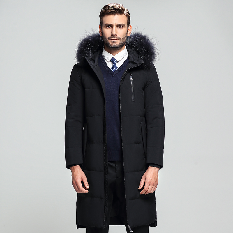 Men's Down Parkas Fashion Brand Winter Men's Down Jacket Real Fur Collar Warm Men 90 White Duck Down Coat Hooded Winter Black Men Long Parkas 221006
Men's Down Parkas Fashion Brand Winter Men's Down Jacket Real Fur Collar Warm Men 90 White Duck Down Coat Hooded Winter Black Men Long Parkas 221006
